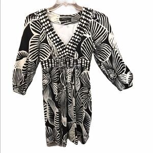 Nine West Dress • Fitted High Waist • Bold Print